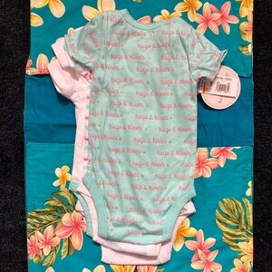 NWT koalababy 4-pieces of short-sleeved of onesies. 3/6 months.